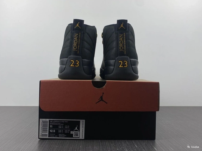 Cheap TBK Black Air Jordan 12 CT8013-071 Taxi 0704